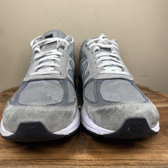 New Balance 990v5 Made In USA Low Castlerock Mens Size 13 Gray Shoes M990GL5 - Picture 4 of 11